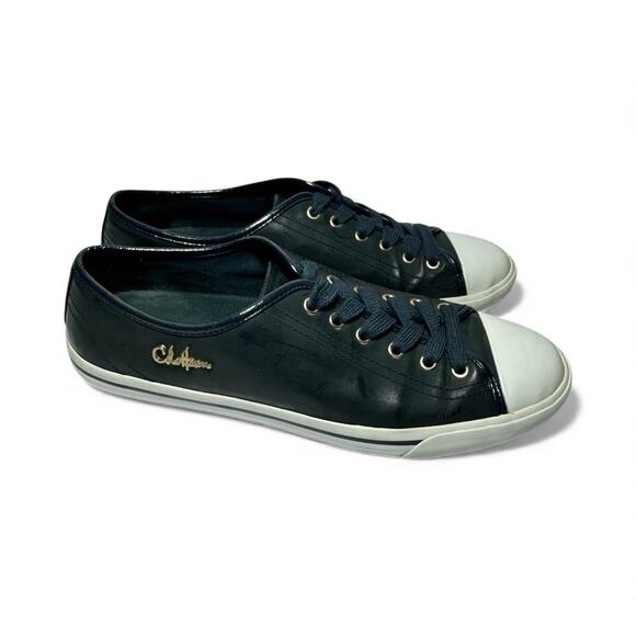 Cole Haan Air Laurie Patent Sneakers D33092 Women's Size 9B Navy Blue - Picture 3 of 15